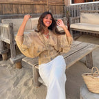 LUNA BOTANICAL BLOUSE
