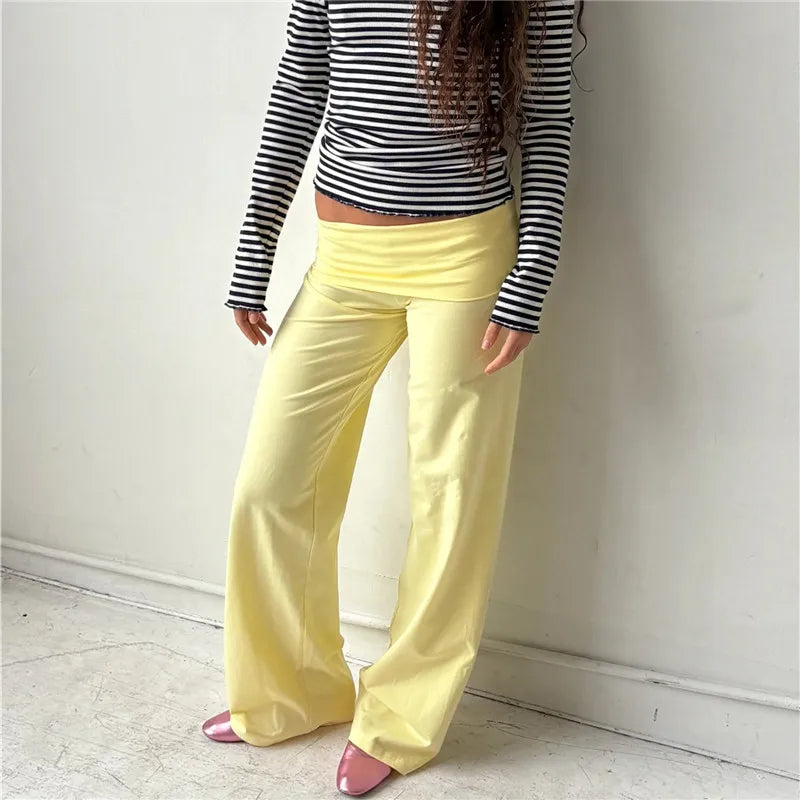 LOLA FOLD-OVER PANTS