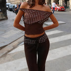 DOTTIE OFF-SHOULDER TOP