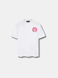 CHROME FRINGED HORSESHOE TEE