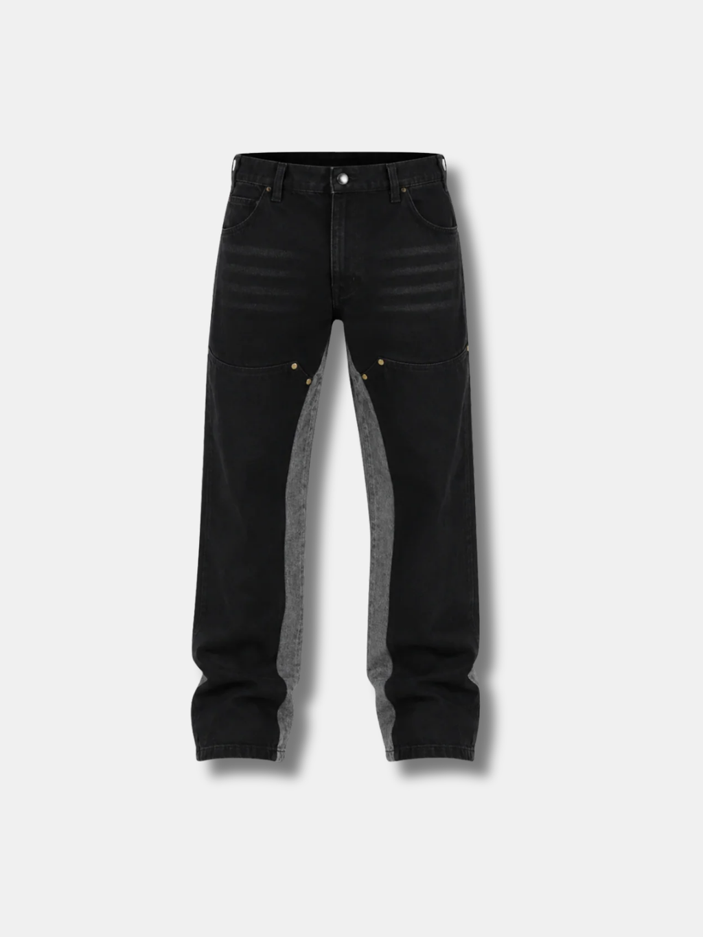 6THLANE STRIPE STACKED JEANS