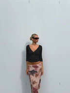 JADE WRAP TOP