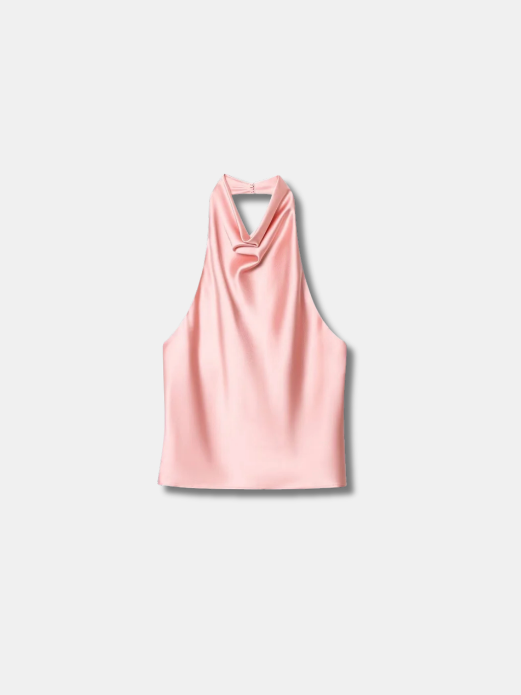COWL NECK HALTER TOP