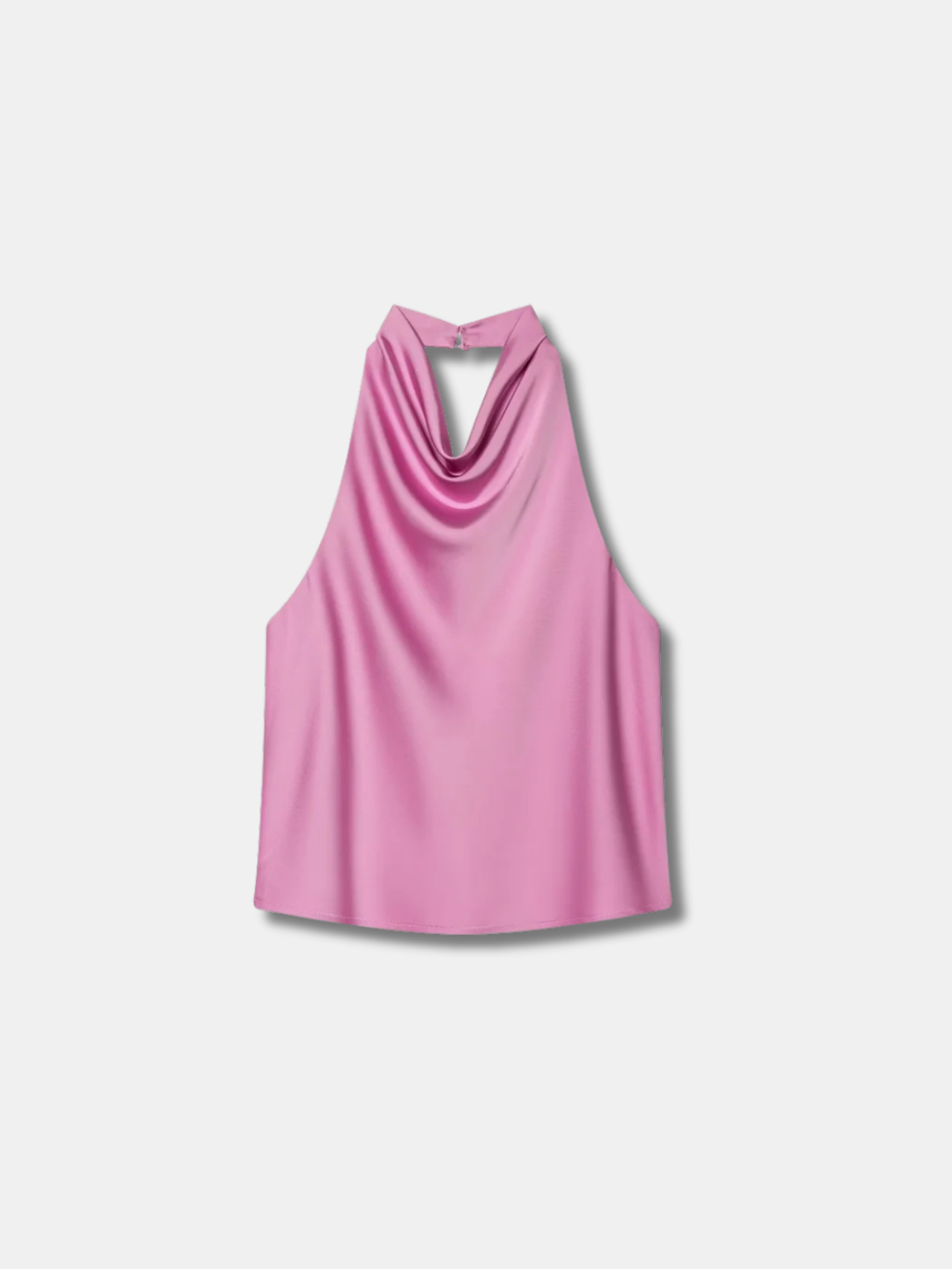 COWL NECK HALTER TOP