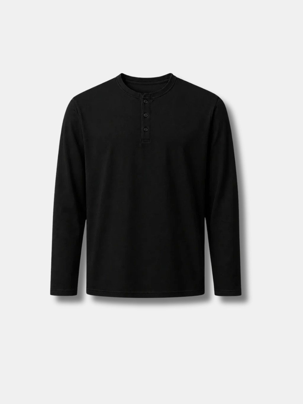 LONG SLEEVE HENLEY