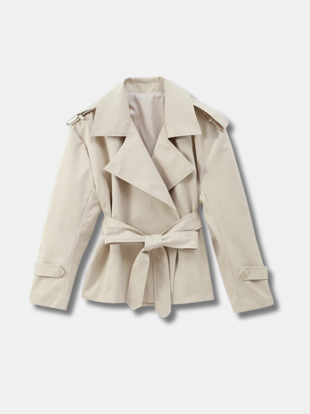 ELARA BELTED TRENCH JACKET