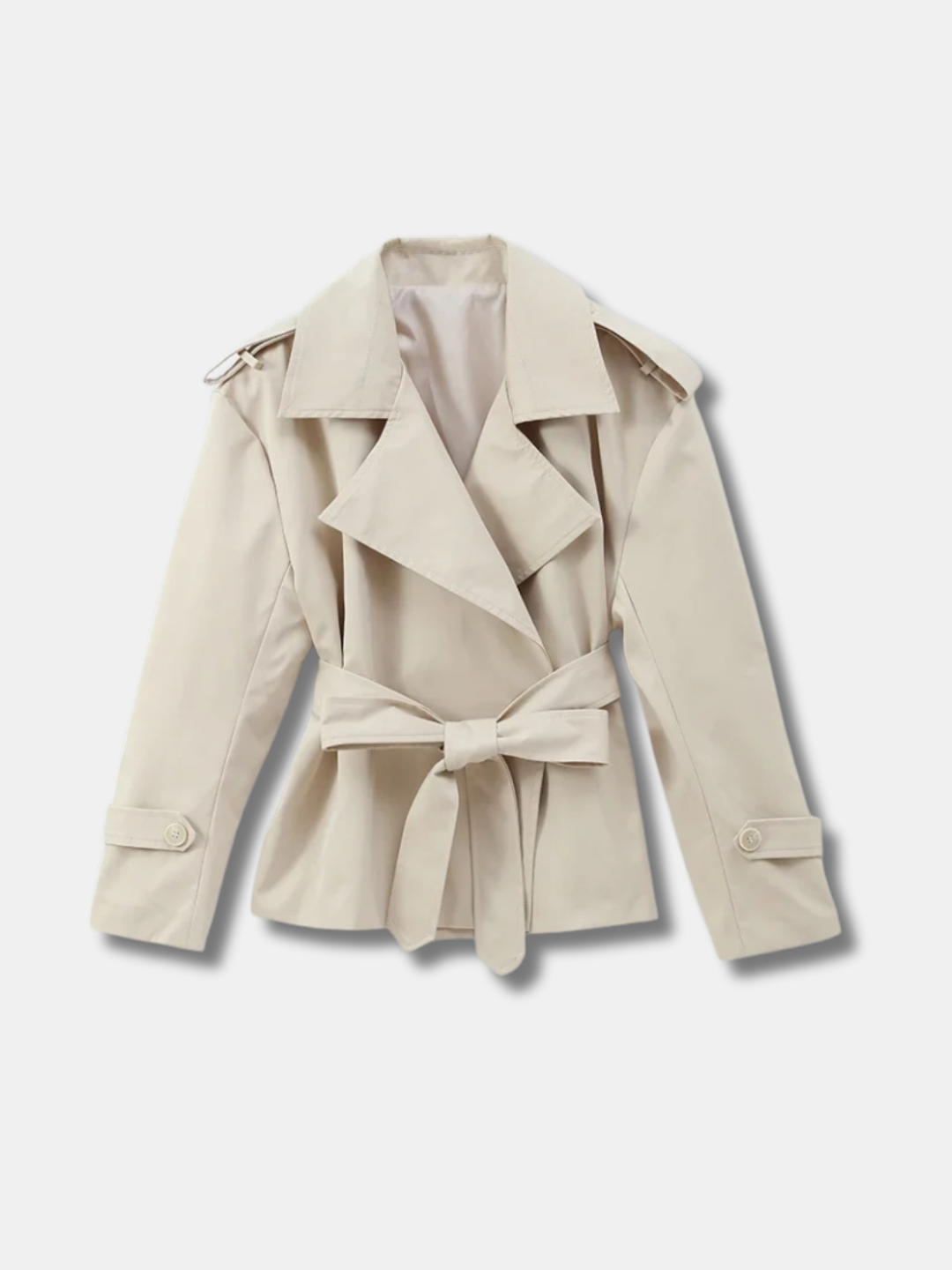 ELARA BELTED TRENCH JACKET