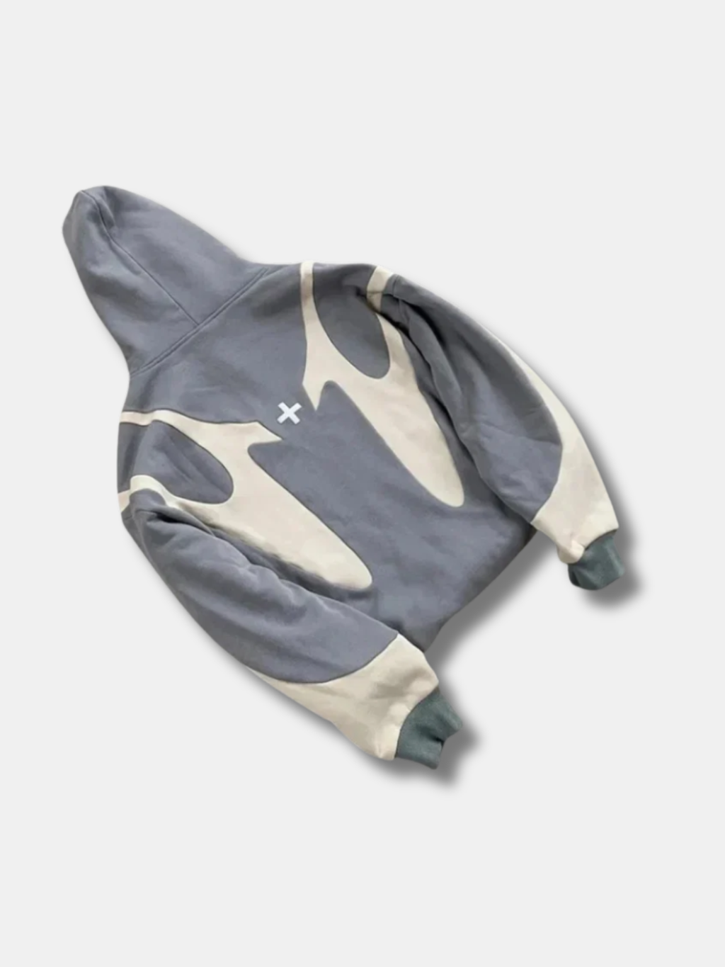 FLAME PANEL ZIP HOODIE