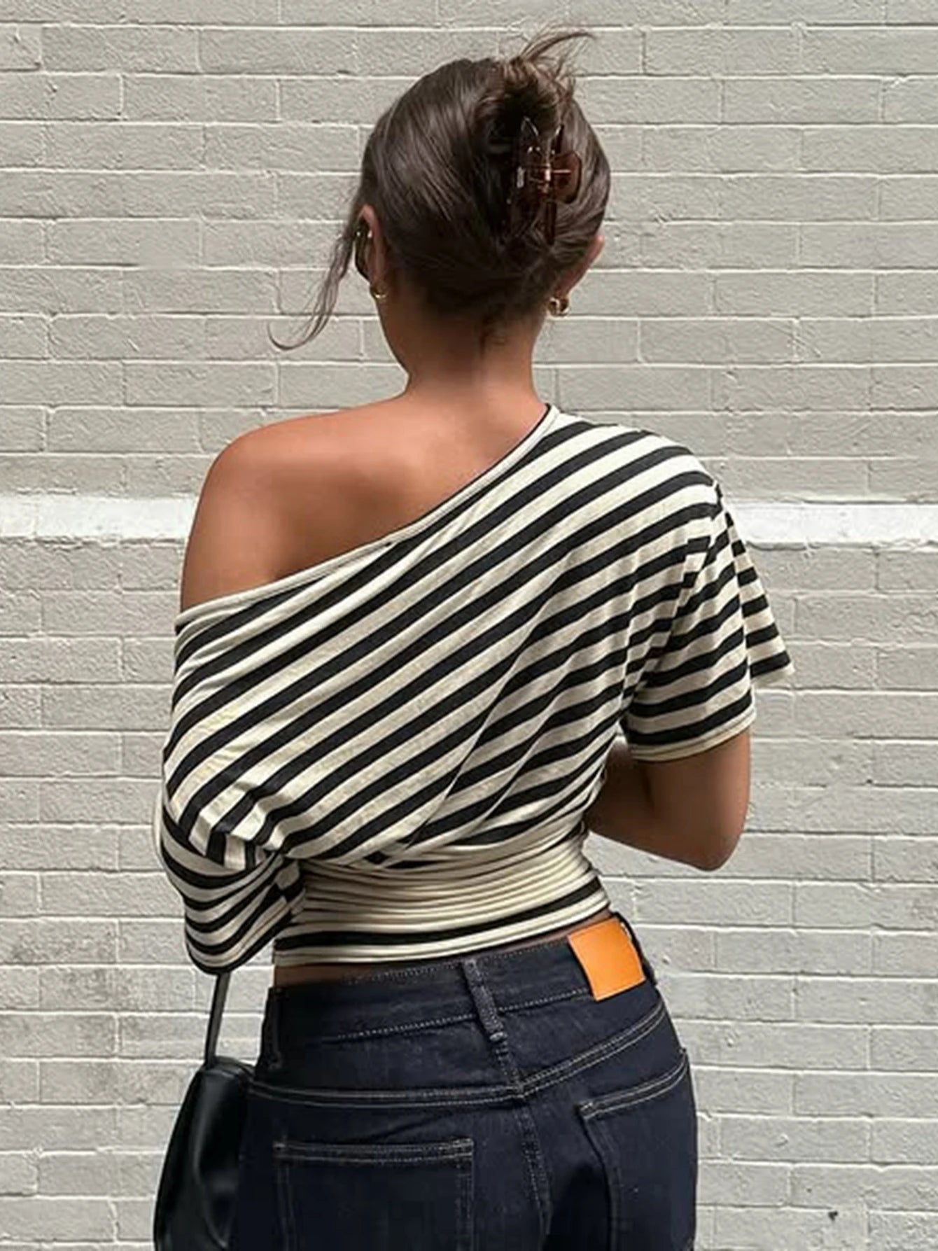 NAOMI STRIPE TOP