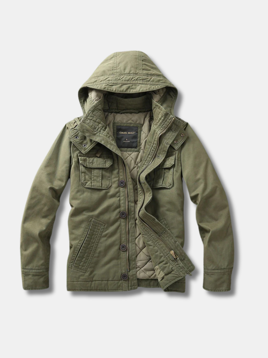GRISCH HOODED FIELD JACKET