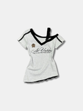LACE TRIM TEE