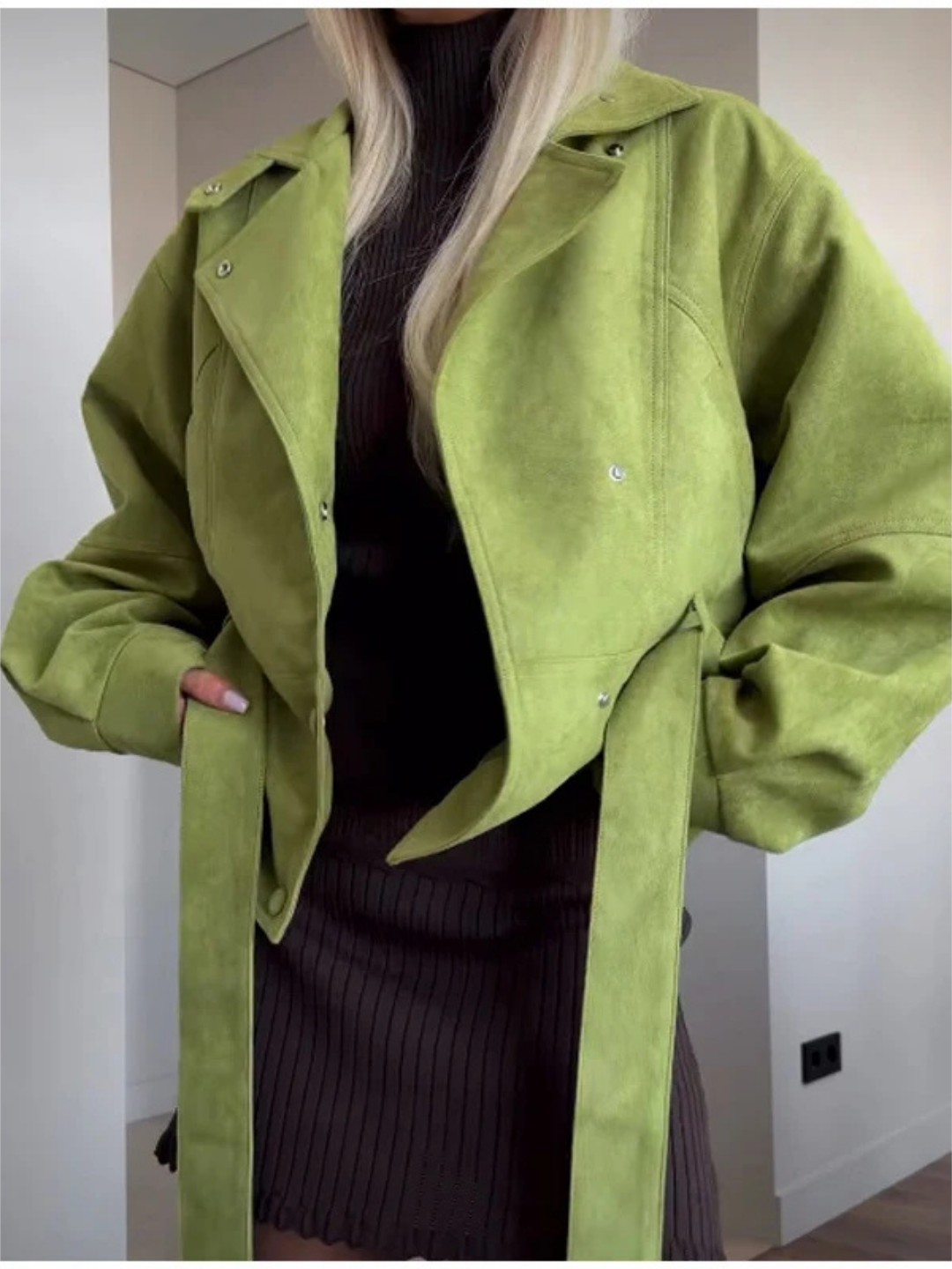 ELARA BELTED TRENCH JACKET