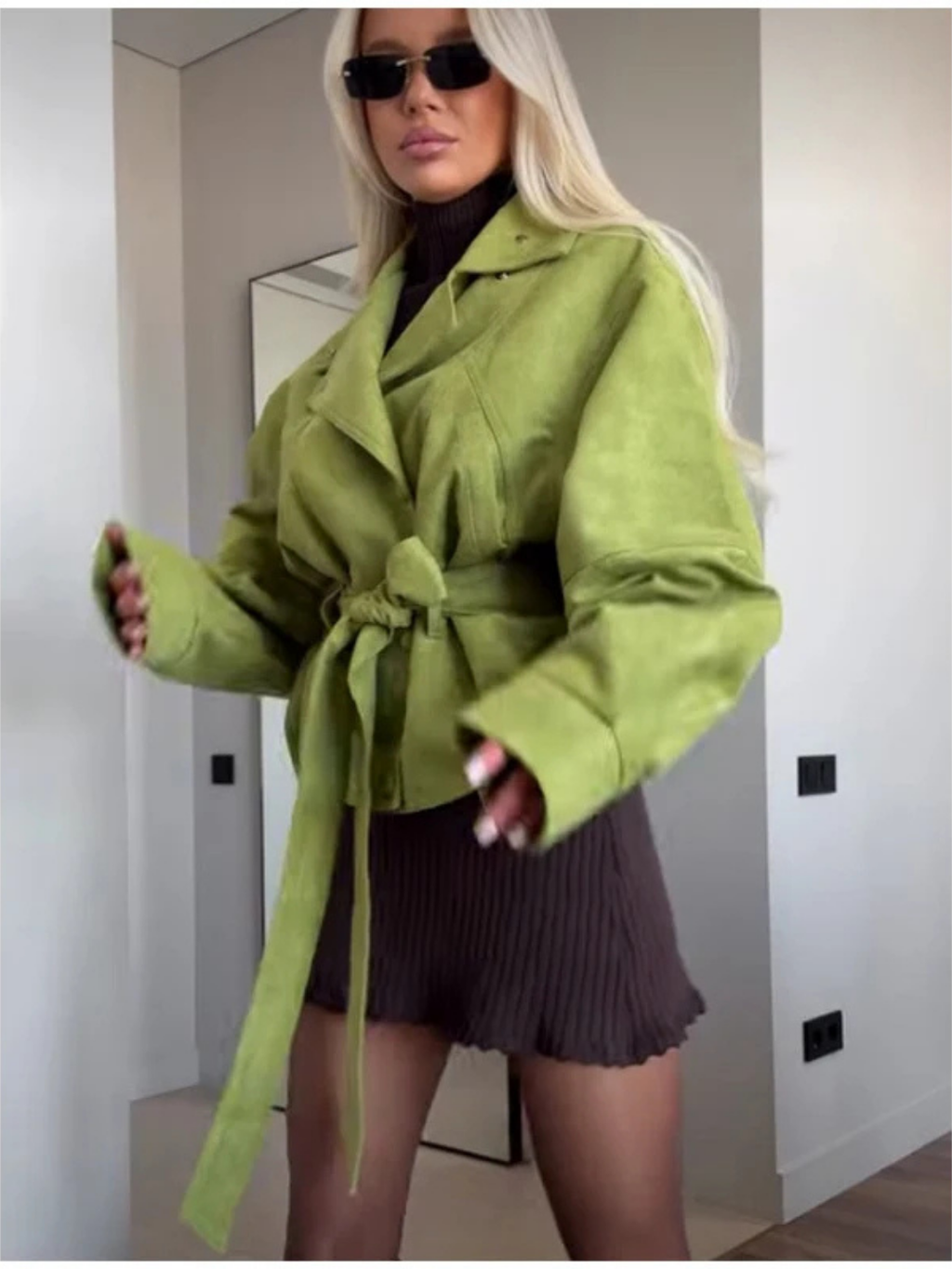 ELARA BELTED TRENCH JACKET