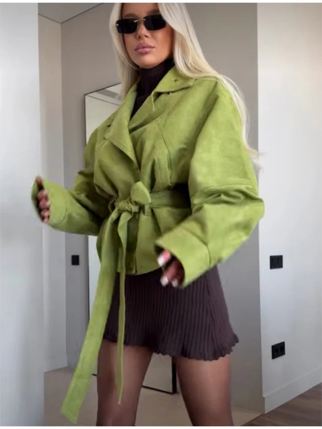 ELARA BELTED TRENCH JACKET