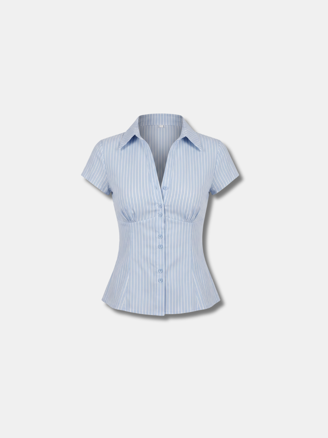 AMALIE FITTED CHECK SHIRT