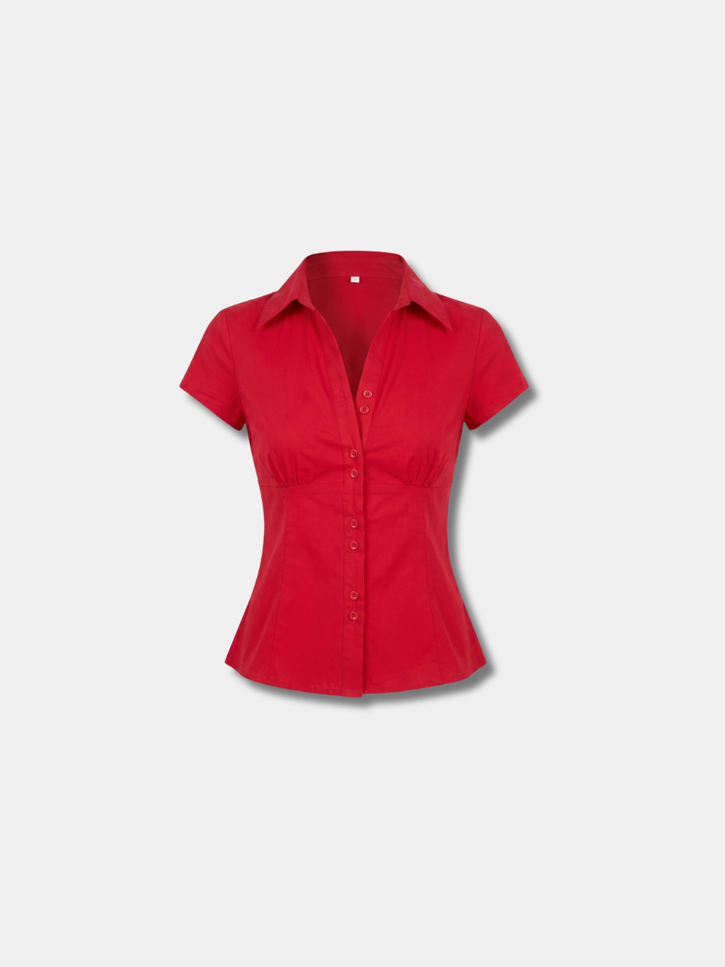 AMALIE FITTED CHECK SHIRT