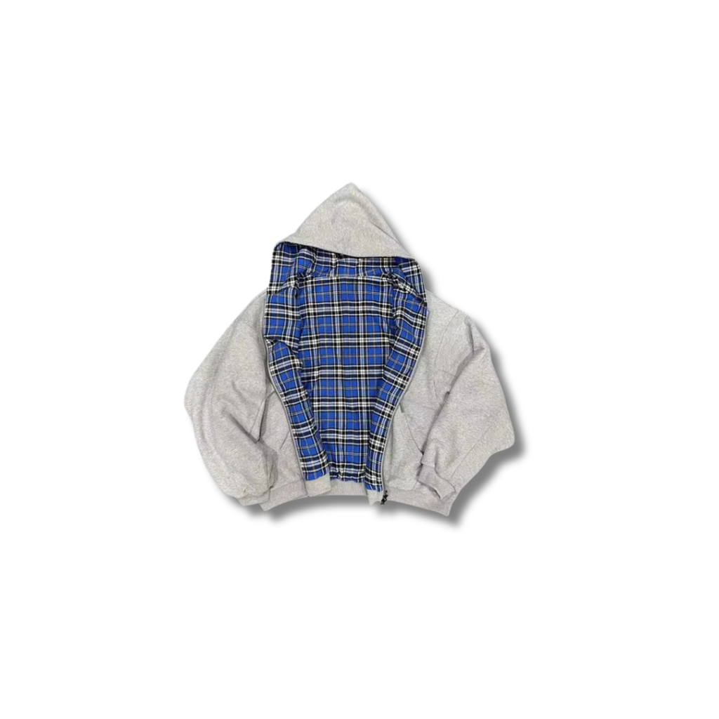 REVERSIBLE FLANNEL JACKET