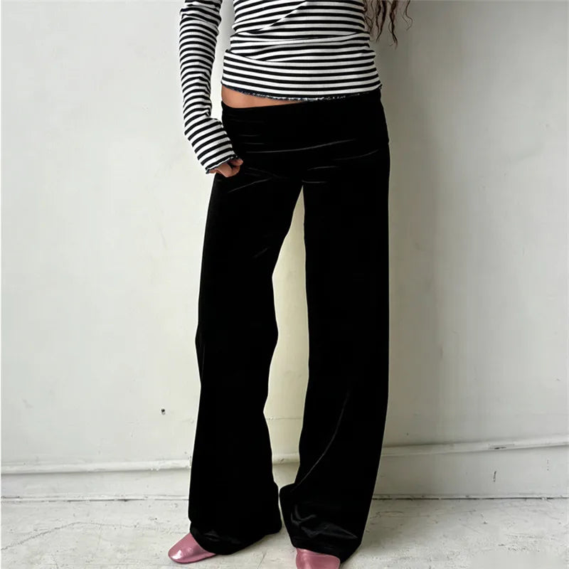 LOLA FOLD-OVER PANTS