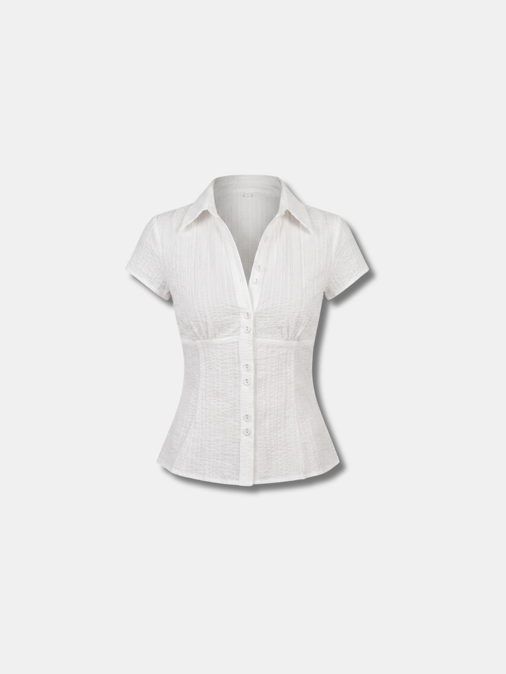 AMALIE FITTED CHECK SHIRT