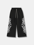 TRIBAL FLAME SWEAT PANTS
