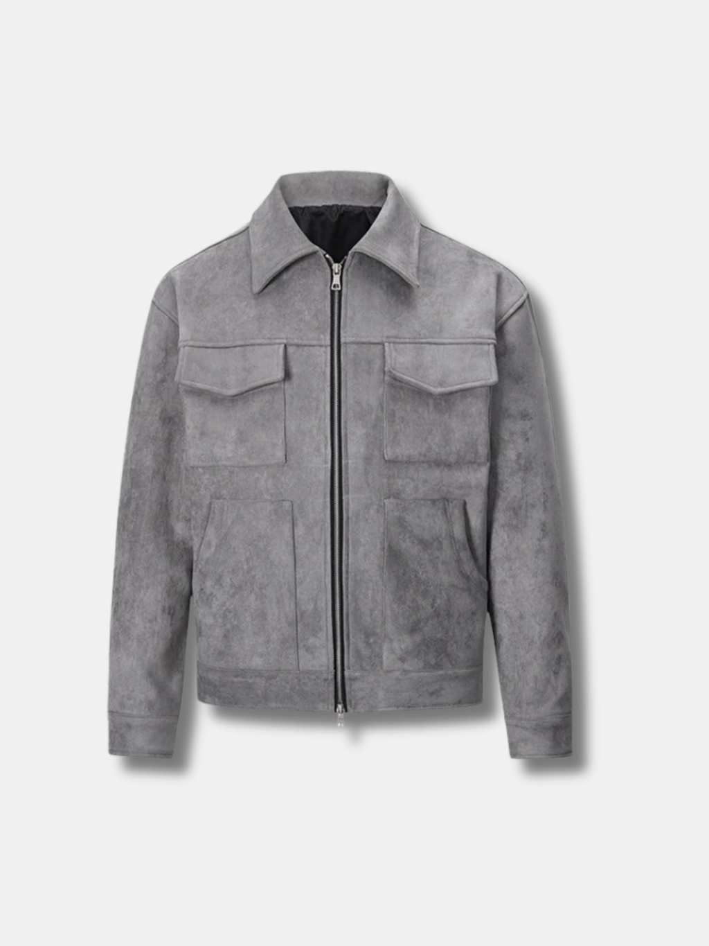 SUEDE TRUCKER JACKET