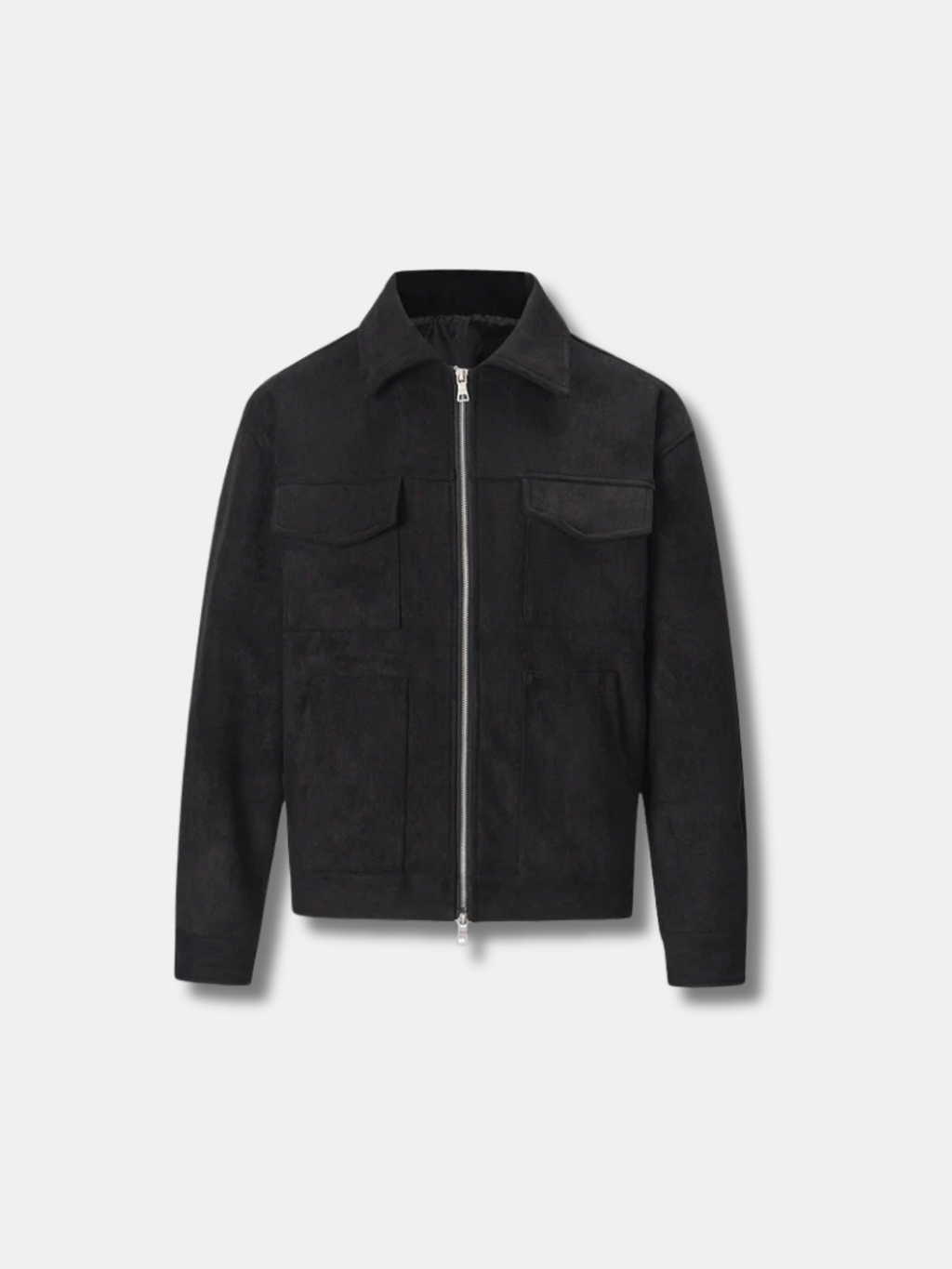SUEDE TRUCKER JACKET