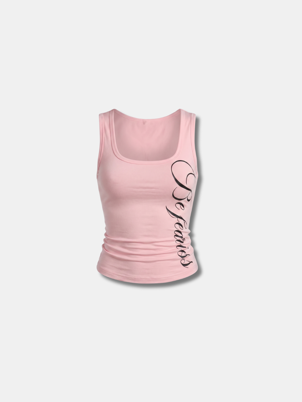 SCRIPT PRINT TANK TOP