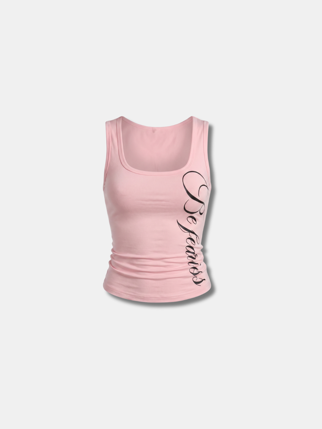 SCRIPT PRINT TANK TOP