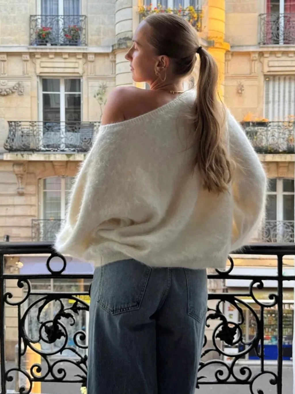 EMILY MOHAIR SWEATER