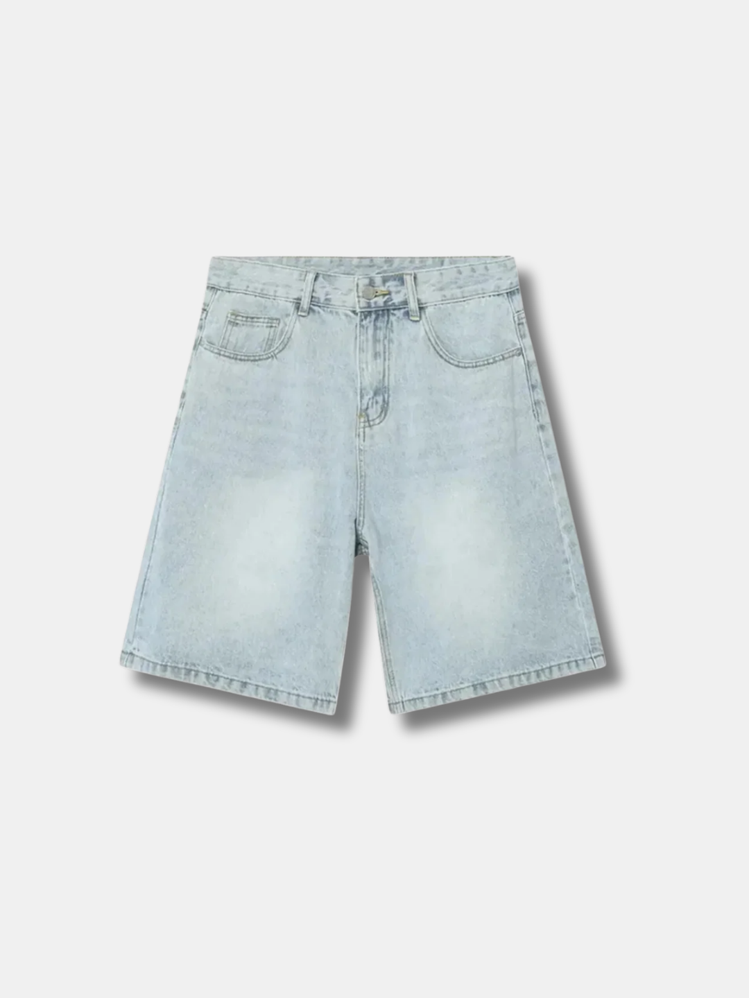 6THLANE BAGGY DENIM SHORTS