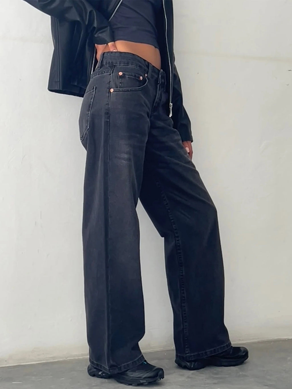 6THLANE LOW RISE JEANS