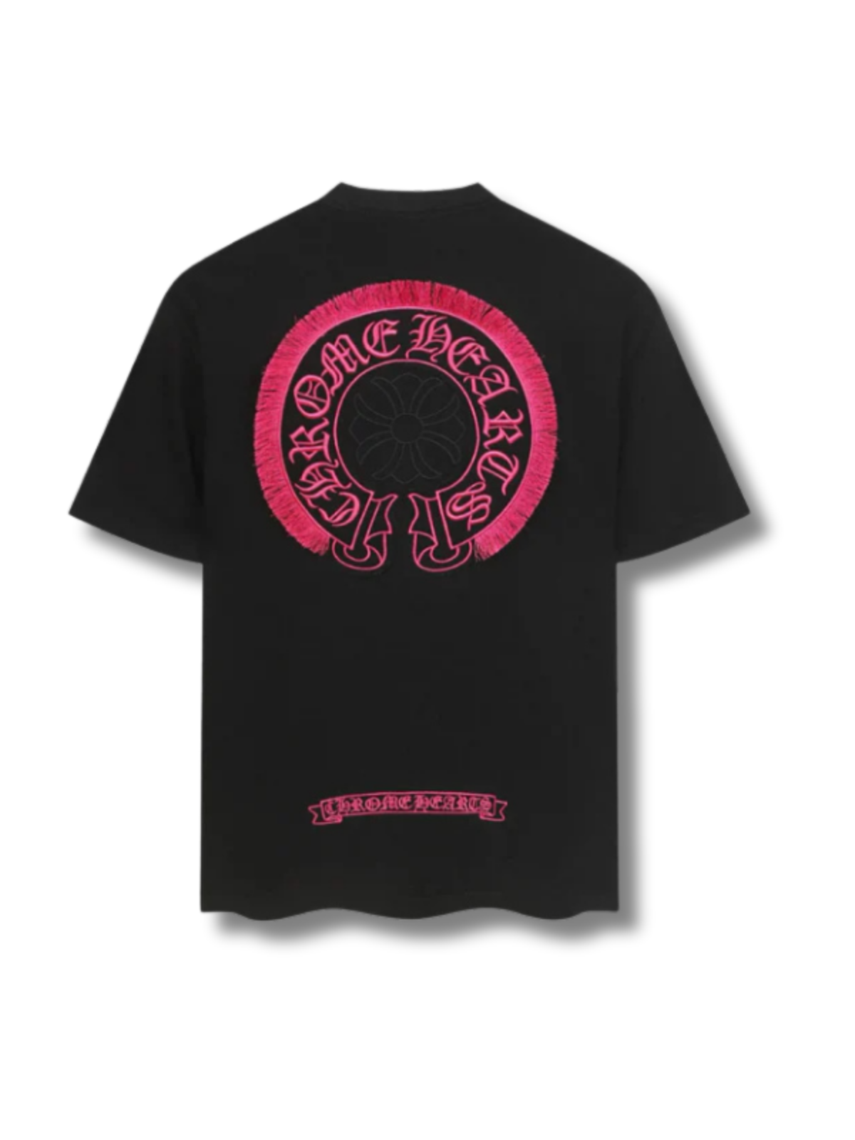 CHROME FRINGED HORSESHOE TEE