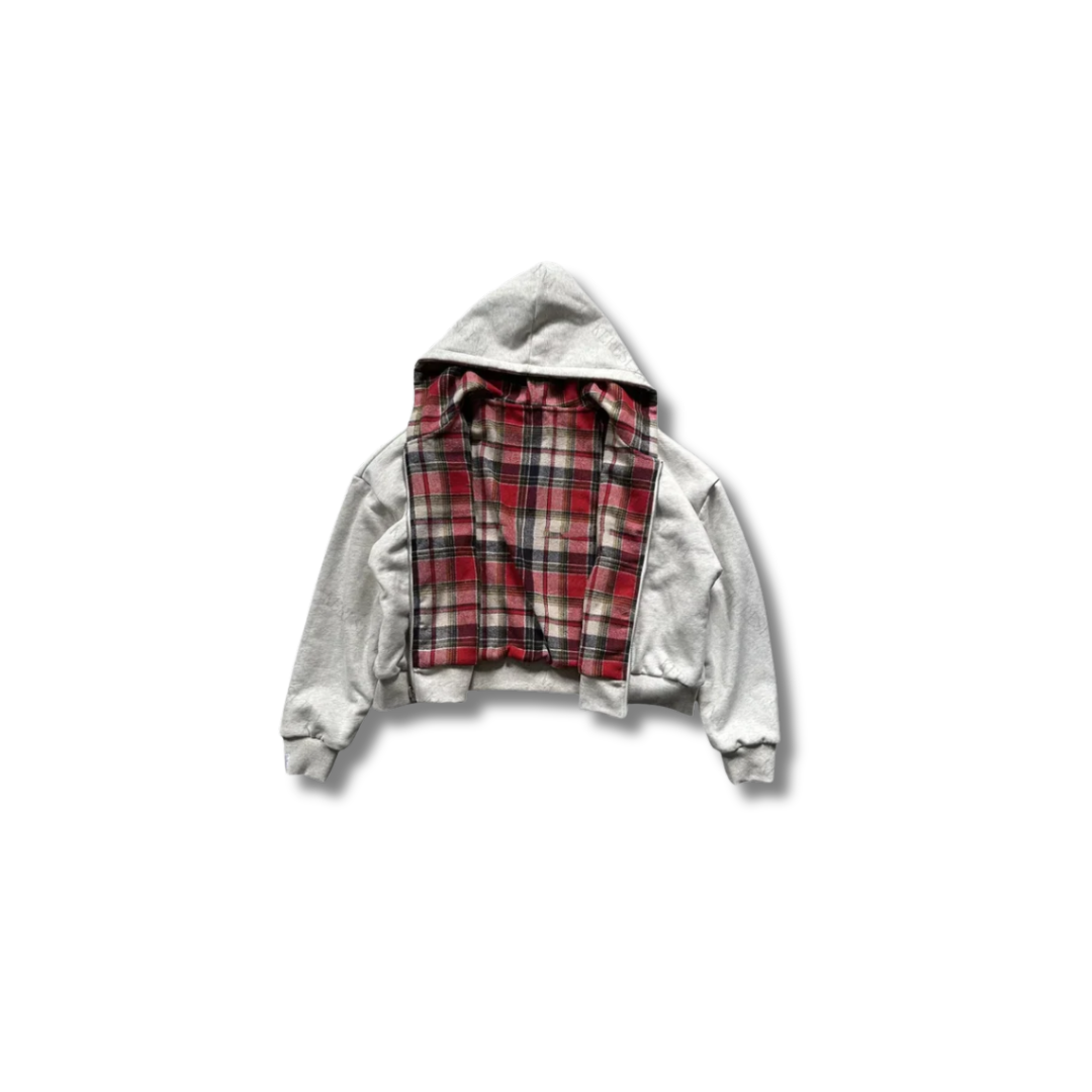 REVERSIBLE FLANNEL JACKET