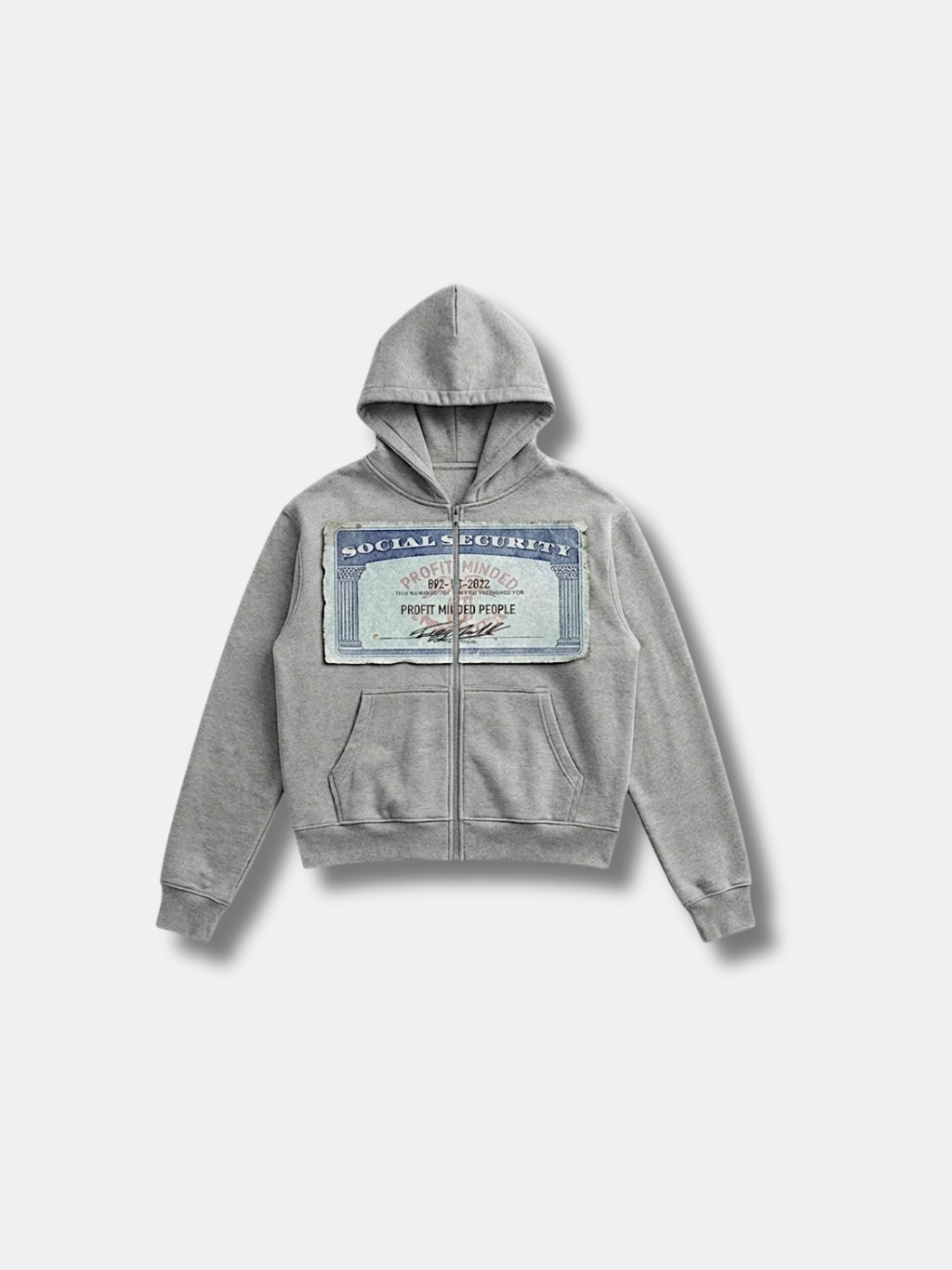 PROFIT MINDED ZIP HOODIE