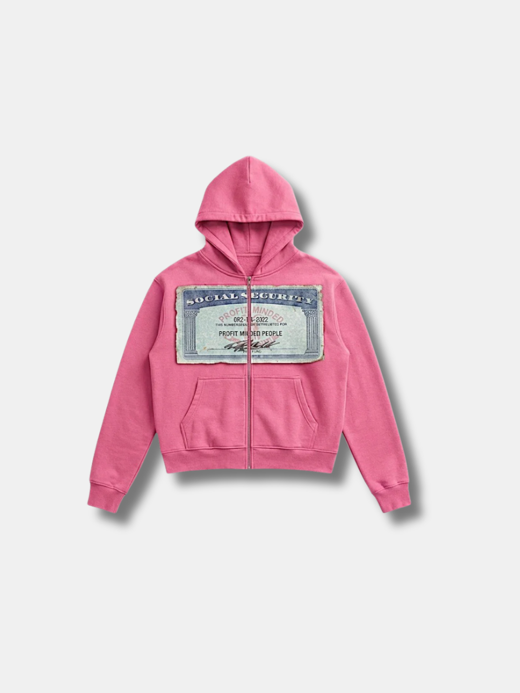 PROFIT MINDED ZIP HOODIE