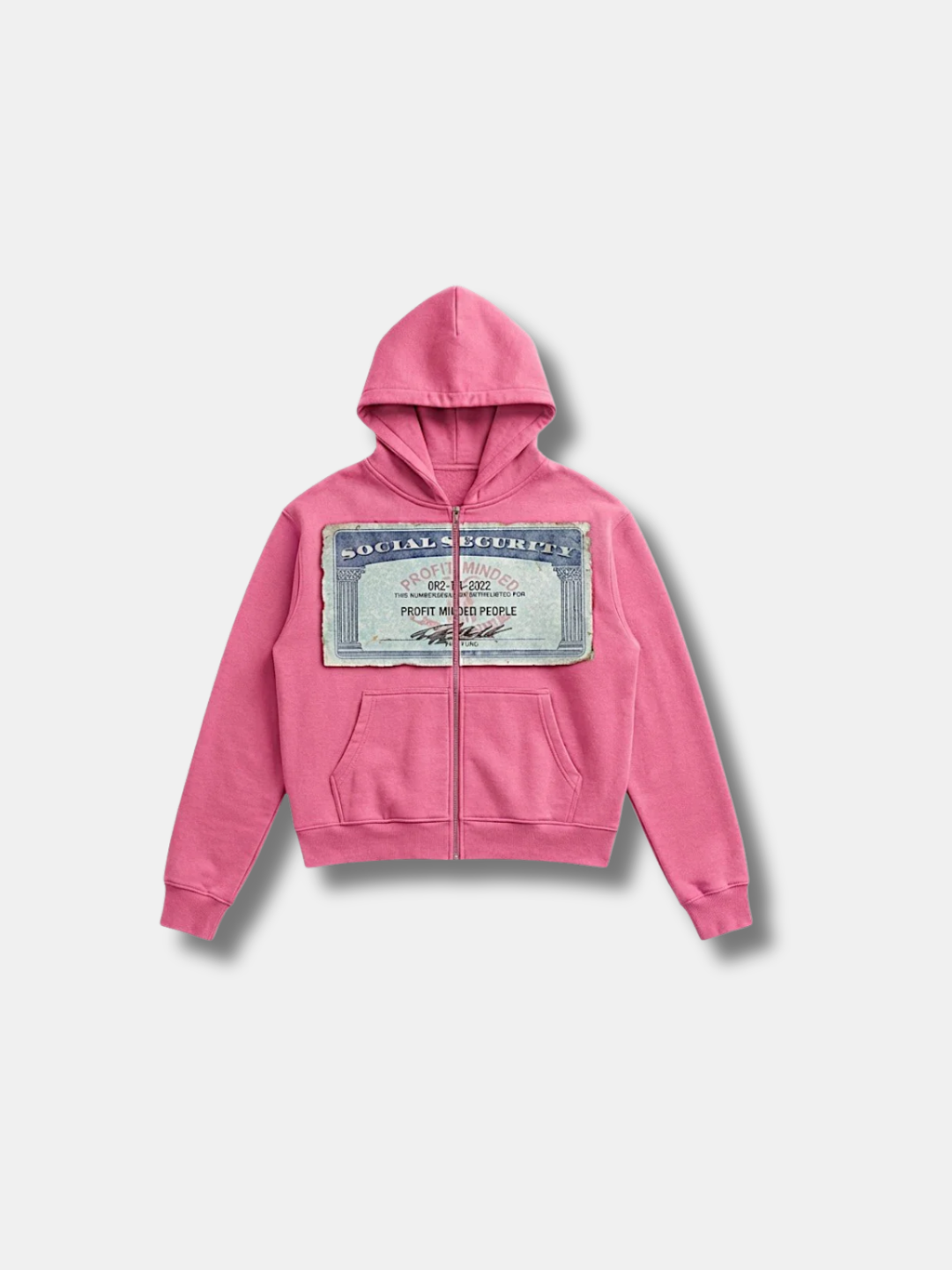 PROFIT MINDED ZIP HOODIE