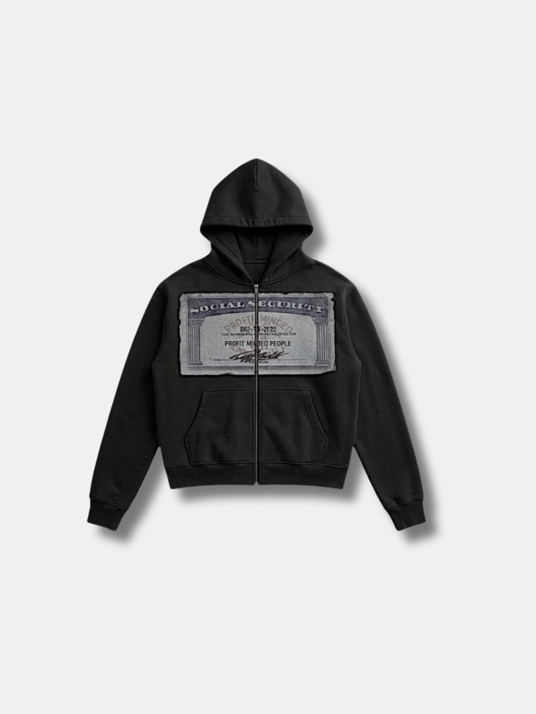 PROFIT MINDED ZIP HOODIE