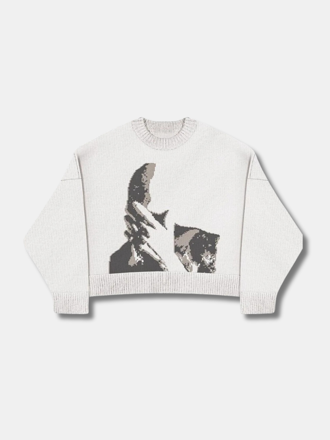 FINN JACQUARD KNIT SWEATER