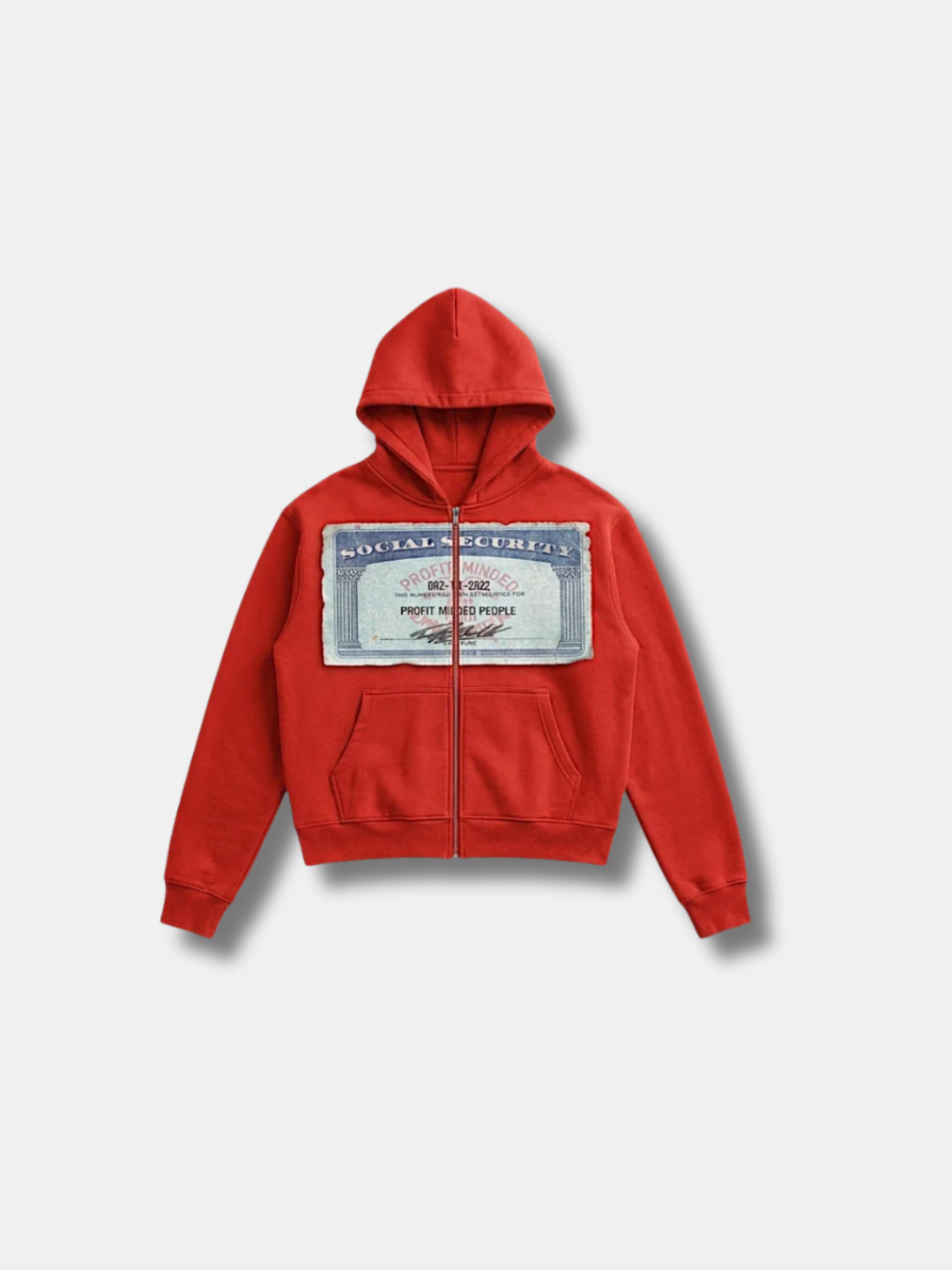 PROFIT MINDED ZIP HOODIE