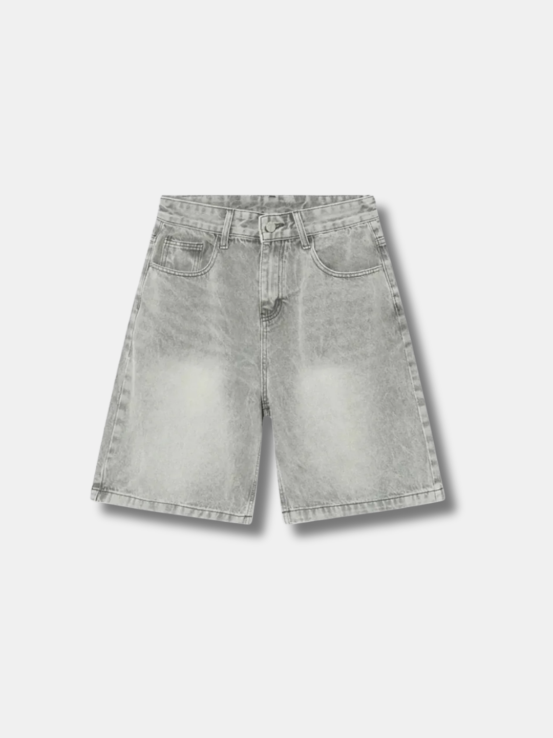 6THLANE BAGGY DENIM SHORTS