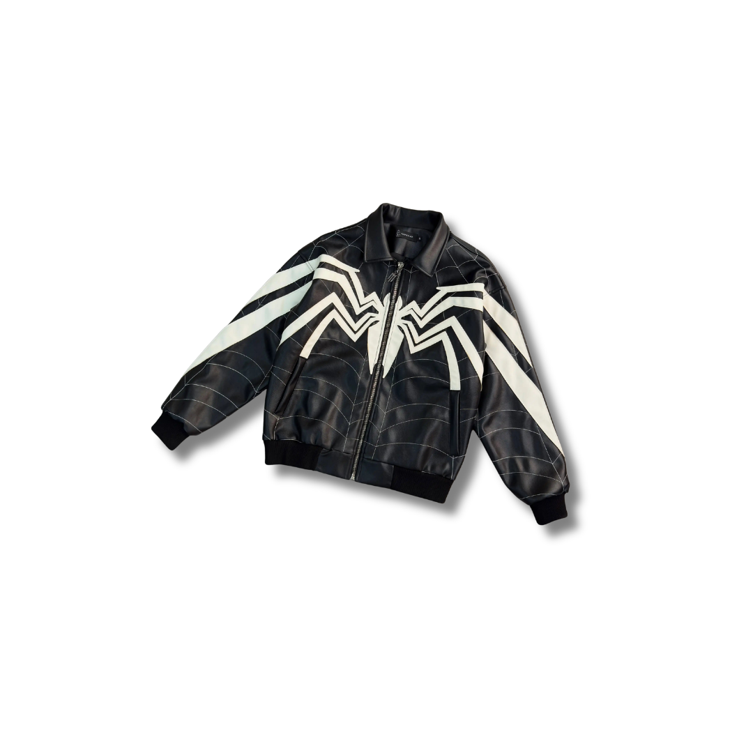 VENOM LEATHER BOMBER