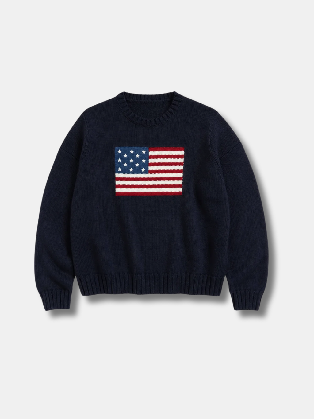 USA FLAG KNIT SWEATER