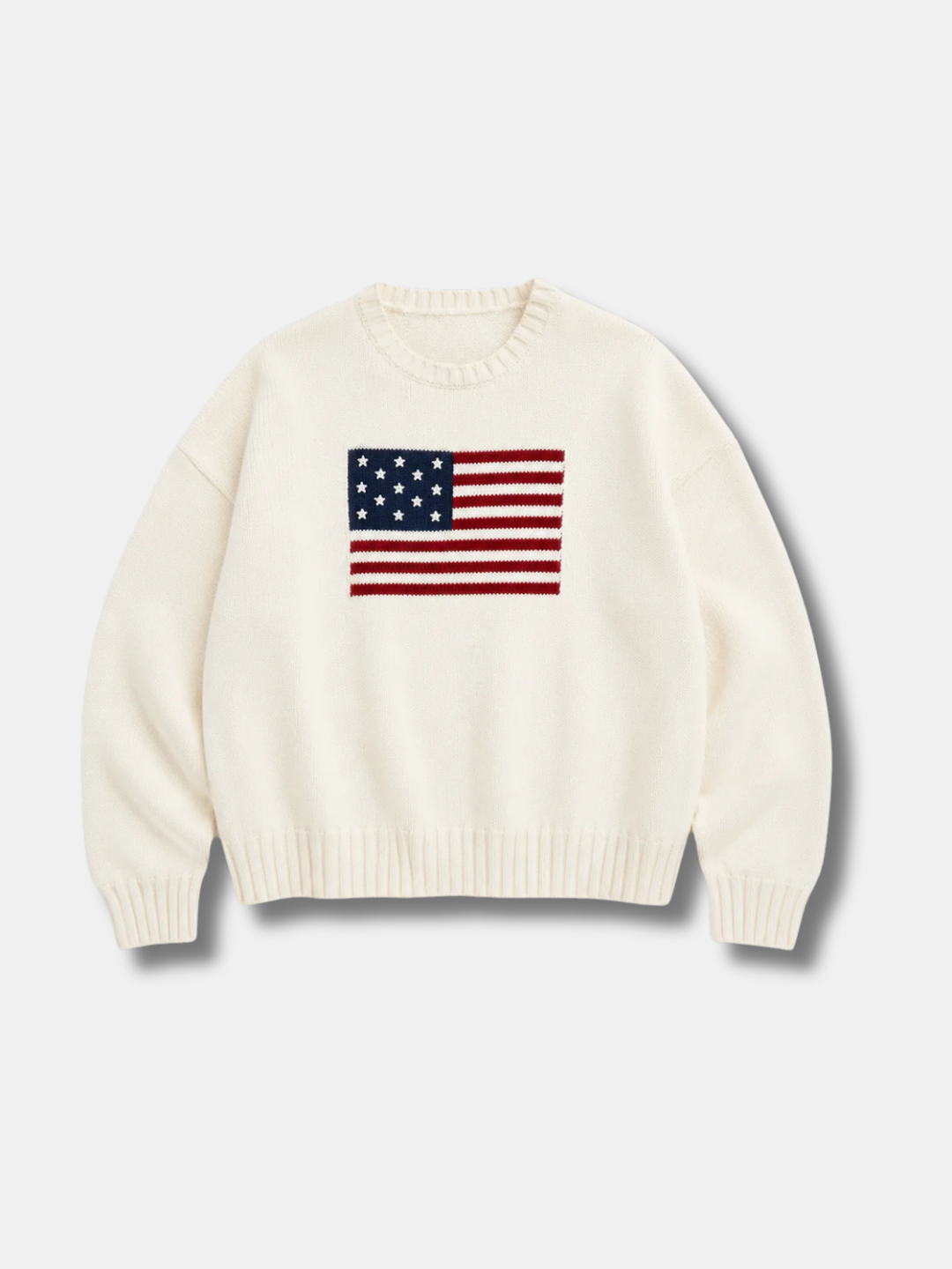 USA FLAG KNIT SWEATER