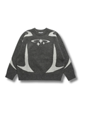JACQUARD KNIT SWEATER