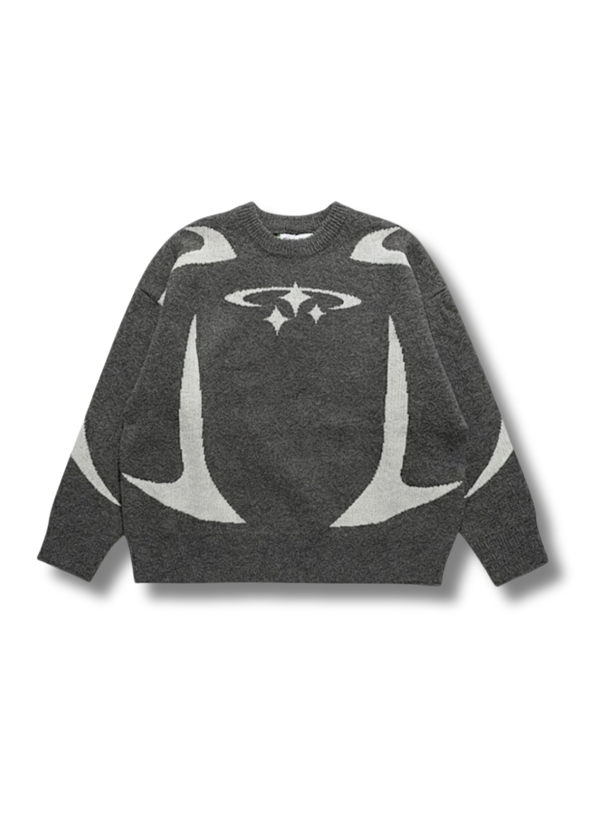 JACQUARD KNIT SWEATER
