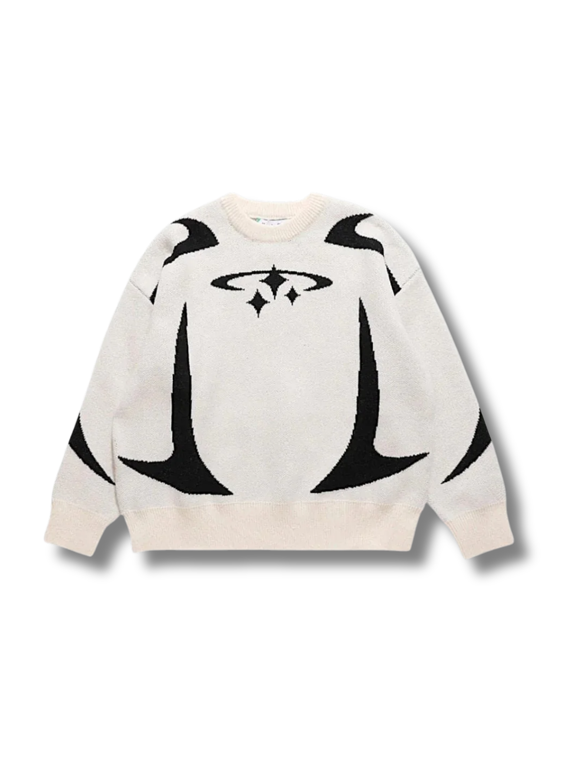 JACQUARD KNIT SWEATER