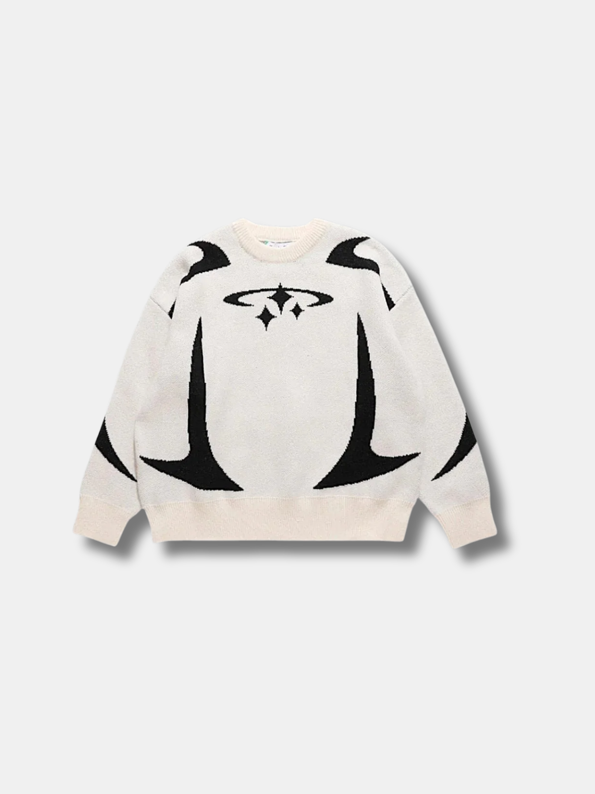 JACQUARD KNIT SWEATER
