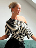 NAOMI STRIPE TOP