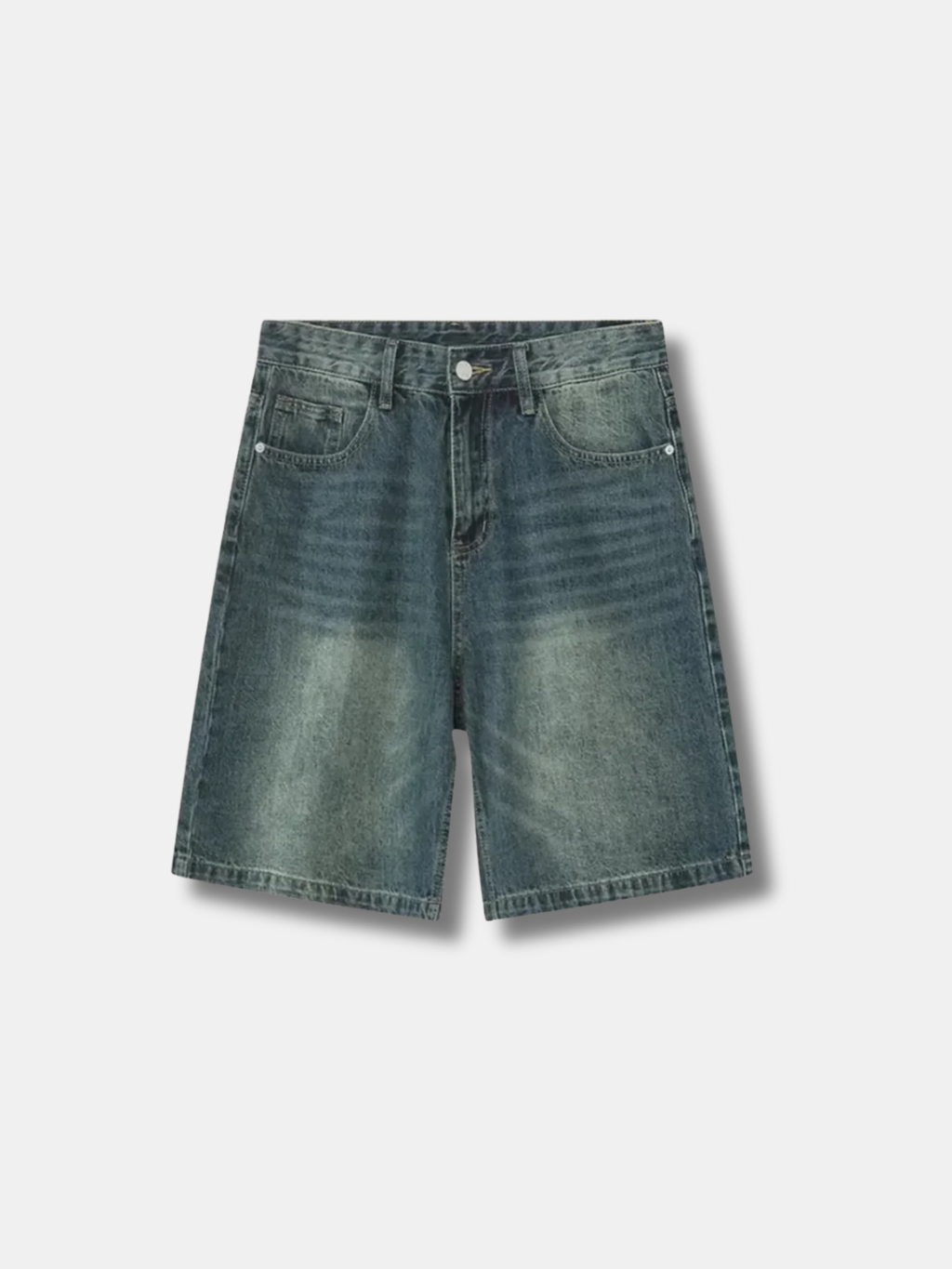 6THLANE BAGGY DENIM SHORTS