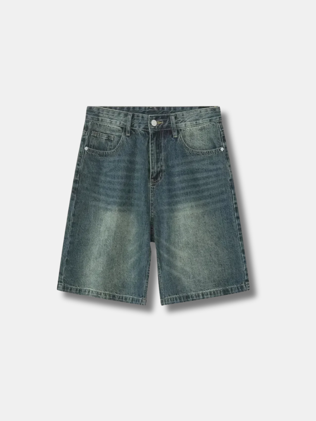 6THLANE BAGGY DENIM SHORTS